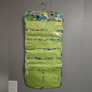 Vera Bradley Green Floral Jewelry Organizer